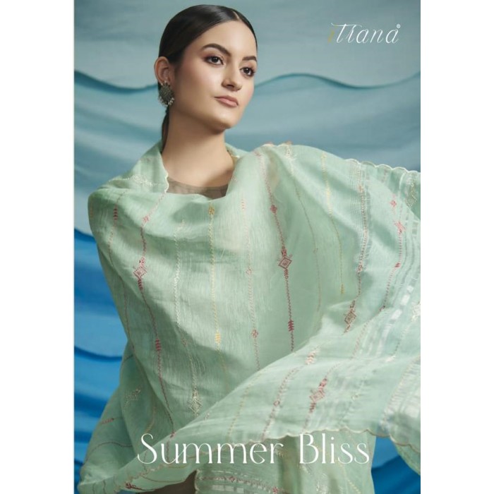 Itrana Summer Bliss Pure Cotton Lawn Dress Materials